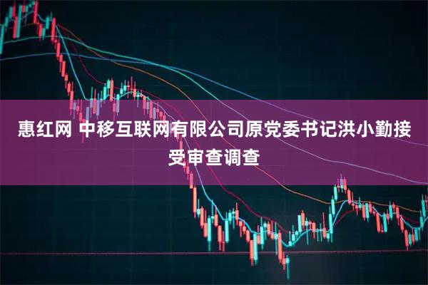 惠红网 中移互联网有限公司原党委书记洪小勤接受审查调查