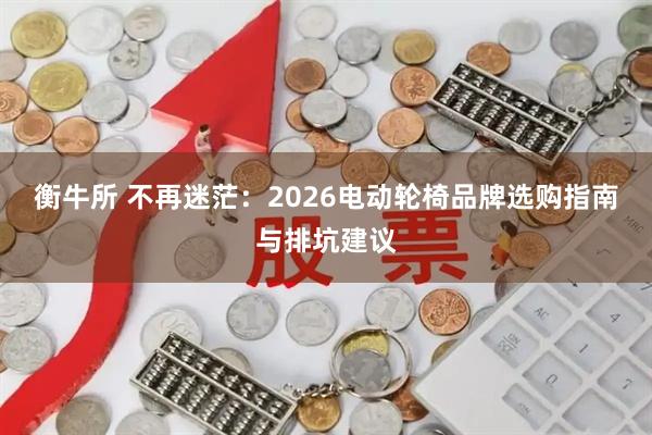 衡牛所 不再迷茫：2026电动轮椅品牌选购指南与排坑建议